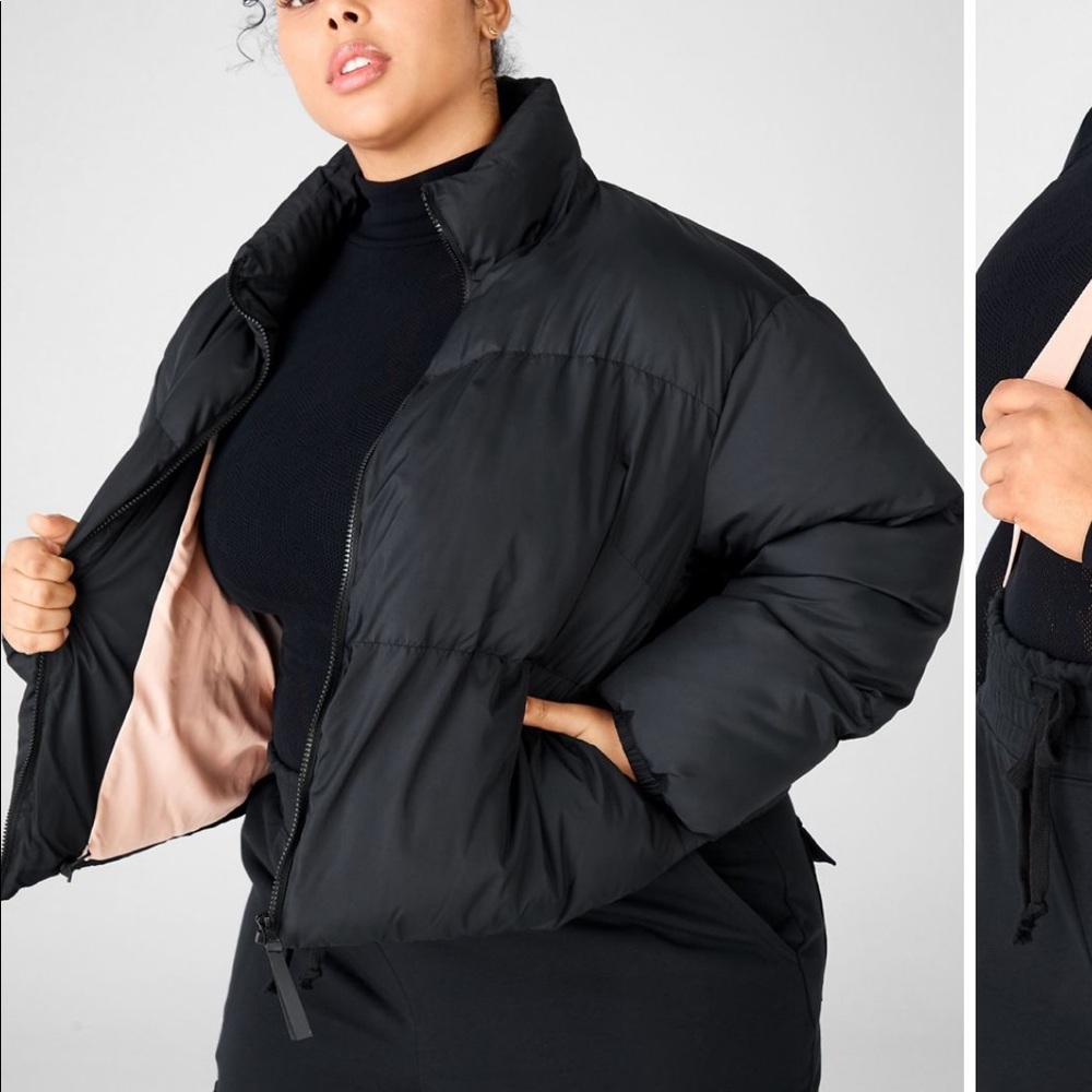 NWT Fabletics Wander Puffer Jacket III - 3X